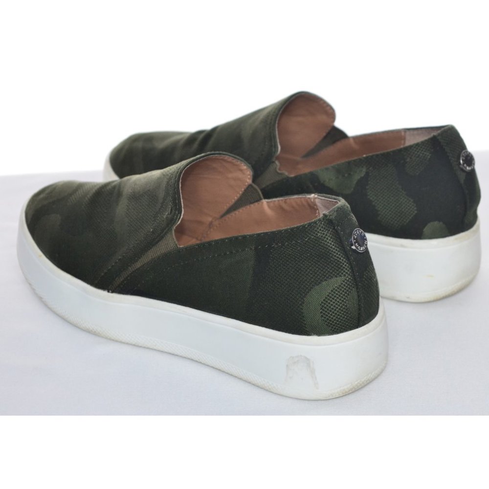 Steve Madden Zayna Camo Platform Slip-On Sneaker Green Size 7 - Picture 7 of 10
